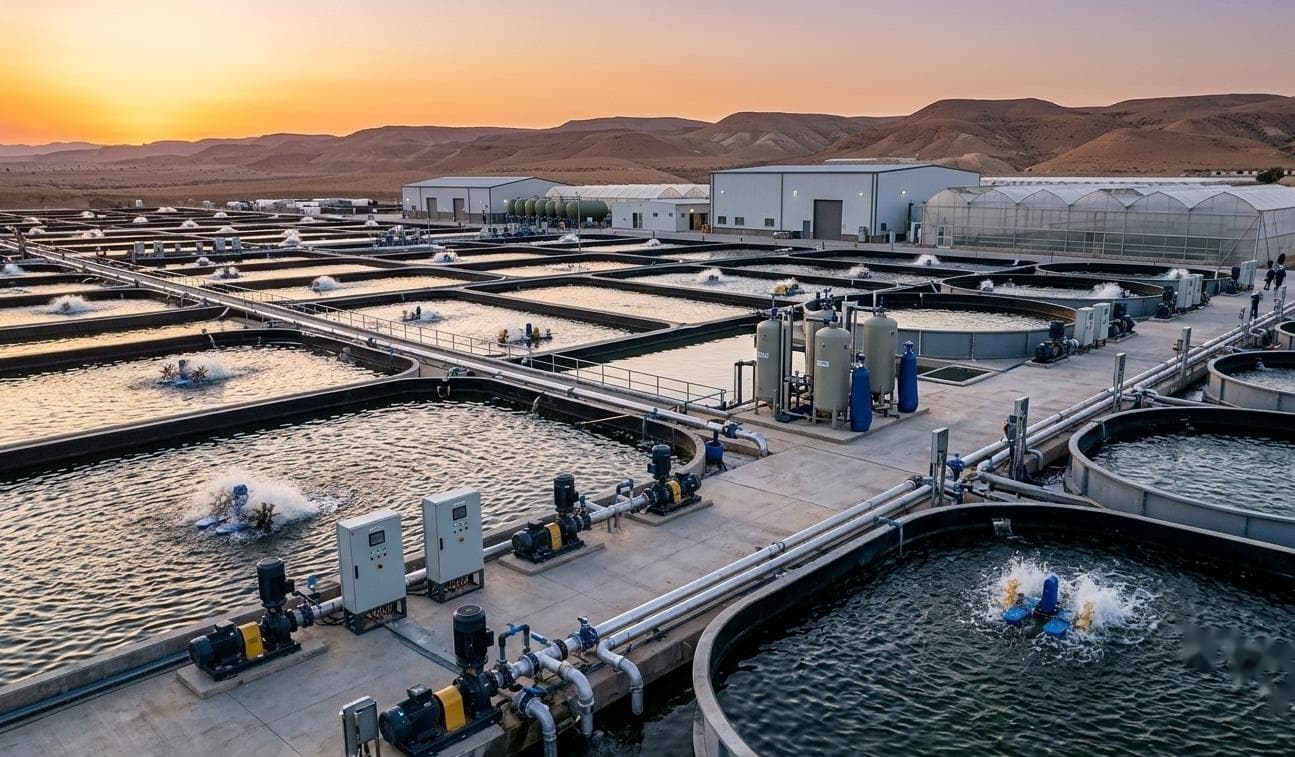 Aquaculture Pump Systems & Oxygenation Trains — Israel (Site Reliability)