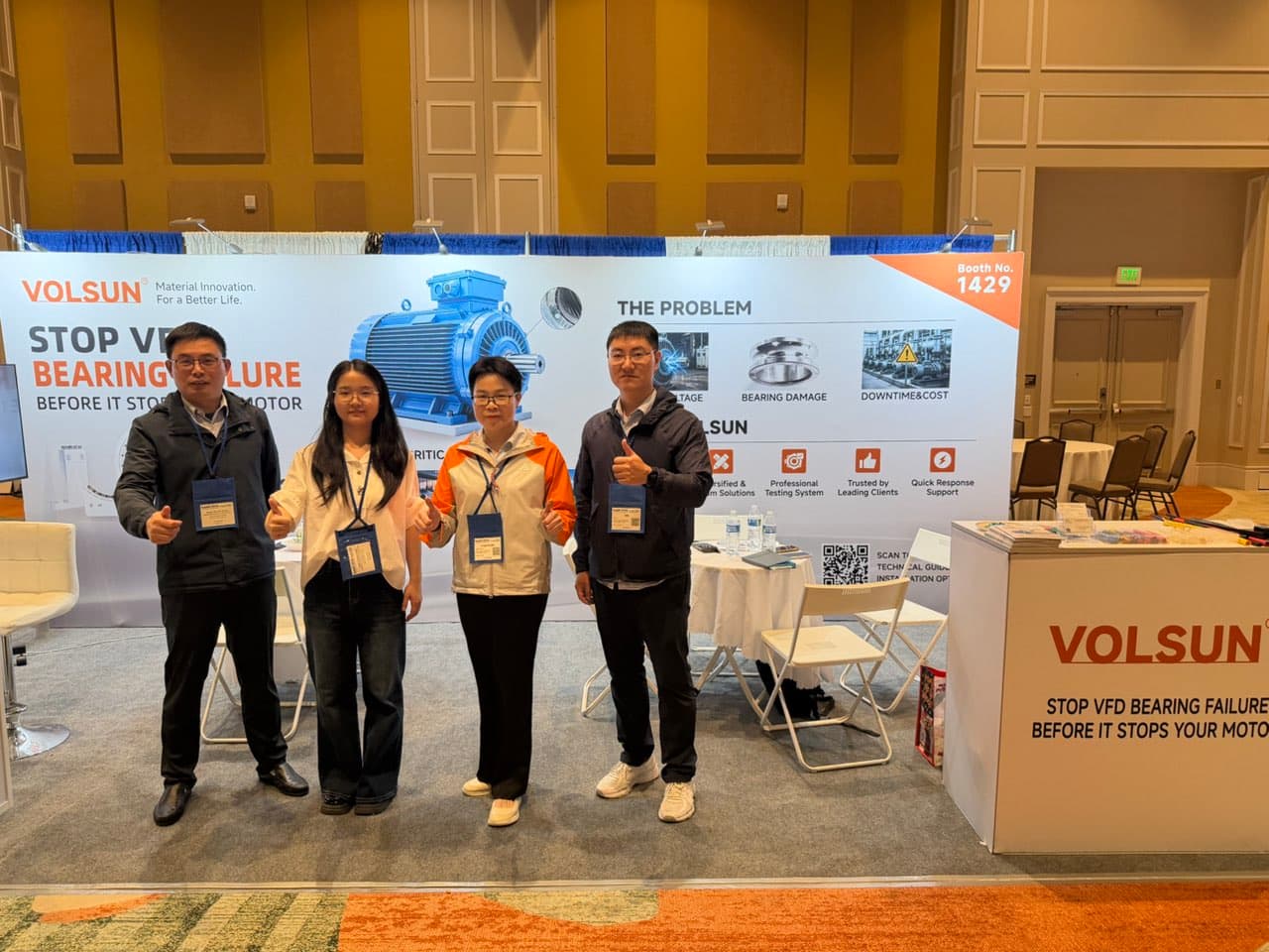 Volsun team at EASA 2026 Orlando