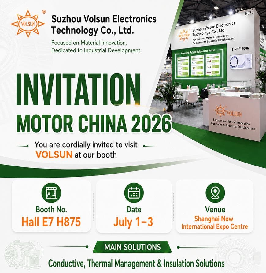 MOTOR CHINA 2026 invitation to visit Volsun at Hall E7 Booth H875
