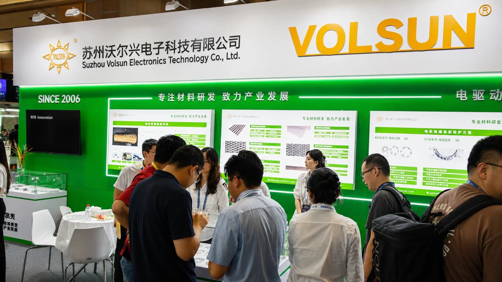 Volsun Showcases E-Drive Material Solutions at TMC2026, Third-Generation Shaft Grounding Ring Recognized as Innovative Technology