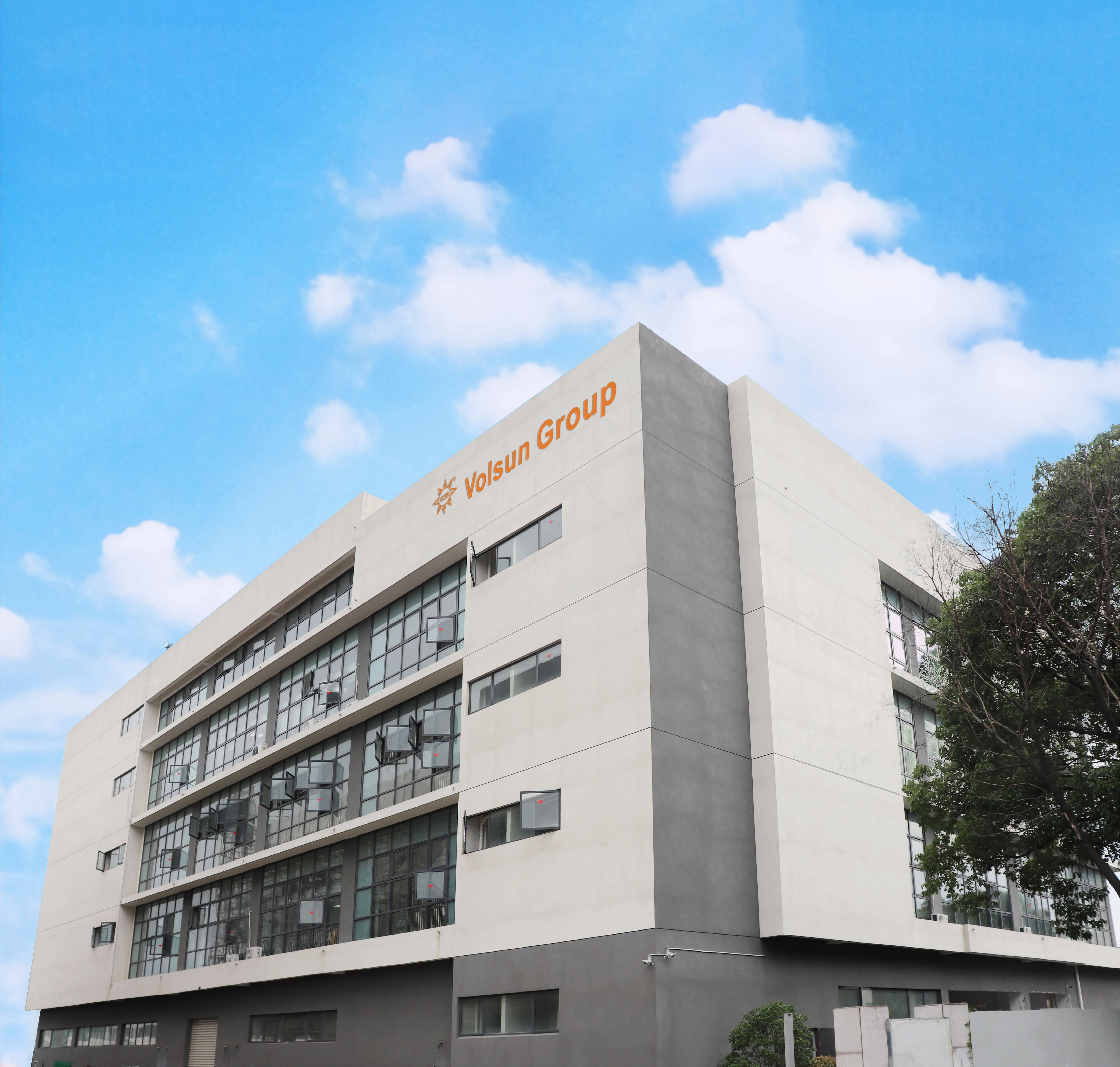 Volsun Group factory exterior in Suzhou